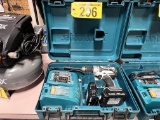 MAKITA 18V CORDLESS DRILL, 2-LITHIUM-ION  BATTERIES, CHARGER, CASE