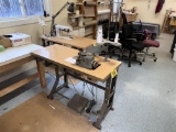 THE MERROW MACHINE COMPANY M-3DW-4 SERGE MACHINE