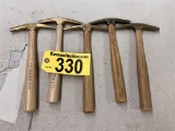 BID PRICE X 5 - (5) C.S. OSBOURNE TACK HAMMERS