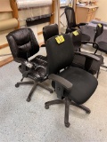 BID PRICE X 2 - (2) SWIVEL OFFICE CHAIRS