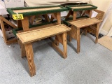 BID PRICE X 8 - (8) SAW HORSES