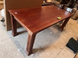 LIBRARY STYLE WORK TABLE, 6' X 35