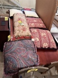 BID PRICE X 6 - (6) ACCENT PILLOWS, 2-PAIRS OF 2, 2-SINGLES