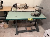 1920'S K.& P. FANCY STITCHING MACHINE CO. COMMERCIAL PLEATER SEWING MACHINE
