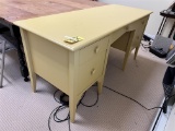MAINE COTTAGE FURNITURE DOUBLE PEDESTAL DESK, 64