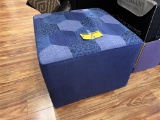 OTTOMAN CUBE, BLUE, 24