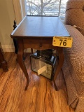 LOUIS XV TEA TABLE, FINISH: FRENCH PATINE, 25