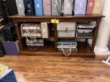 CONSOLE TABLE, POSSIBLY OAK, 64