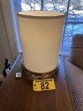 ROUND DRUM LAMP, RETAIL $207