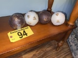 BID PRICE X 4 - (4) HONEY BEE & DRAGON FLY BALLS