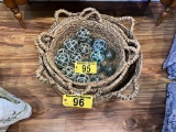 BID PRICE X 3 - (3) ROPE BASKETS