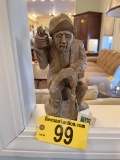 WOOD STATUE, COBBLER, RETAIL $65