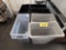 BID PRICE X 6 - (6) ASSORTED TRASH CANS