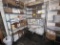 LOT OF ASSORTED PLASTIC FOOD CONTAINERS & PAPER PRODUCTS