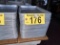 LOT OF 28-ALUMINUM SERVING TRAYS, 13