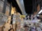 4' WINE GLASS RACK W/ 29-PC ASSORTED STEMWARE