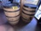BID PRICE X 2 - (2) MAINE CRAFT DISTILLING WHISKEY BARRELS