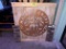 MAINE CRAFT DISTILLING METAL SIGN & 2-METAL CARD HOLDERS, 4' X 45