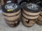 BID PRICE X 2 - (2) MAINE CRAFT DISTILLING WHISKEY BARRELS