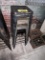 BID PRICE X 4 - (4) METAL BAR STOOLS