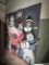 8' X 8' CHRISTMAS CHARACTER PAINTING