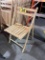 BID PRICE X 16 - (16) NATURAL WOOD FOLDING EVENT CHAIRS