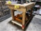 CUSTOM WOODEN SHOP BENCH, 57