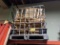 BID PRICE X 36 - (36) NATURAL WOOD FOLDING EVENT CHAIRS W/ CRATE