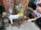 WEATHERVANE, 2-DECORATIVE MALT RAKES