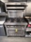 SUNFIRE MODEL SX-6-25 S/S 6-BURNER RANGE, NAT GAS, W/ GARLAND DOUBLE BROILER