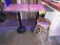 LOT: 2-SINGLE PEDESTAL TABLES, 23