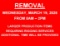 IMPORTANT REMOVAL INFORMATION