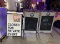 LOT: METAL 2' X 3' A-FRAME & 2-MAINE CRAFT DISTILLING 2' X 42.5