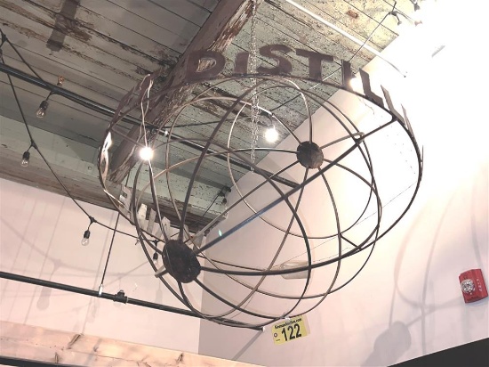 49" METAL MAINE CRAFT DISTILLING CEILING FIXTURE