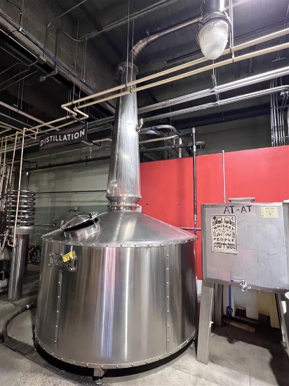 2017 FRANKENSTILL S/S POT STILL, STEAM TUBE HEATED