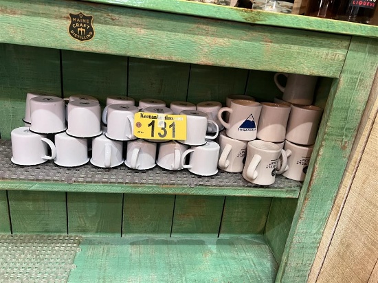 36-ASSORTED MUGS
