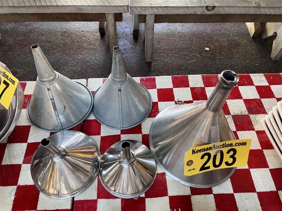 5-ASSORTED FUNNELS