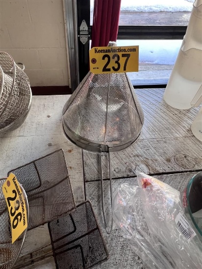 12" CHINA HAT STRAINER