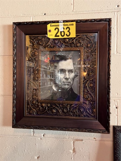 18" X 18" NEAL DOW, FATHER OF PROHIBITION FRAMED PRINT