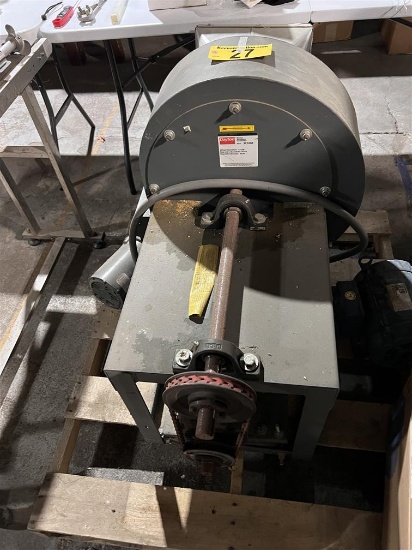 DAYTON 3C106B HIGH PRESSURE BELT DRIVE BLOWER, 3HP, 3PH