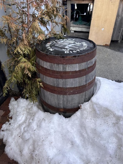 BID PRICE X 3 - (3) MAINE CRAFT DISTILLING WHISKEY BARRELS