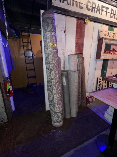 BID PRICE X 9 - (9) ASSORTED AREA RUGS