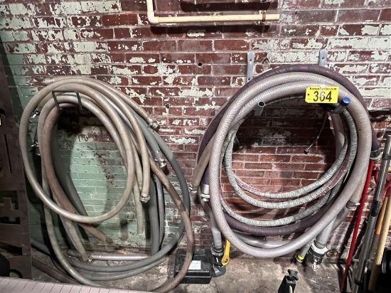 LOT OF 7-ASSORTED SIZE BREW HOSES