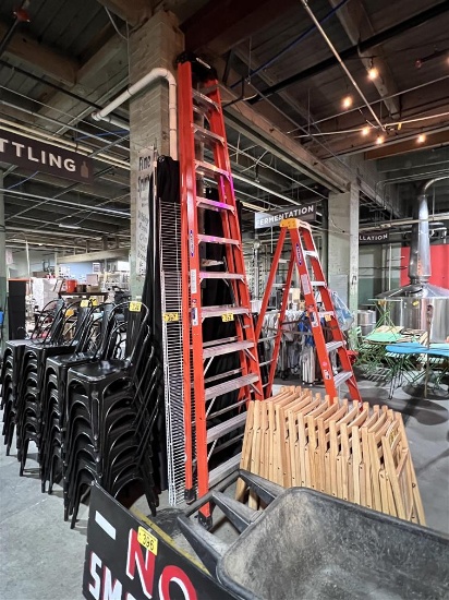WERNER 12' FIBERGLASS STEP LADDER