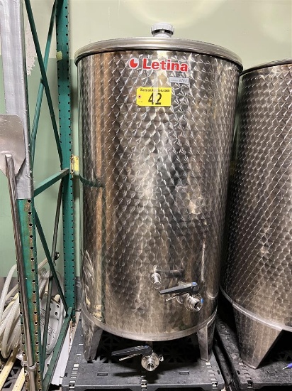 LETINA S/S 620L HOLDING TANK