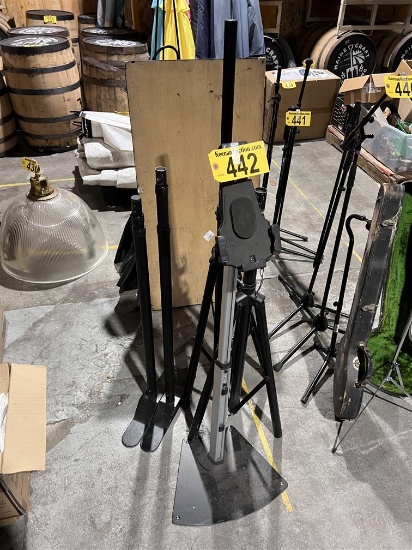 LOT OF 5-SPEAKER STANDS