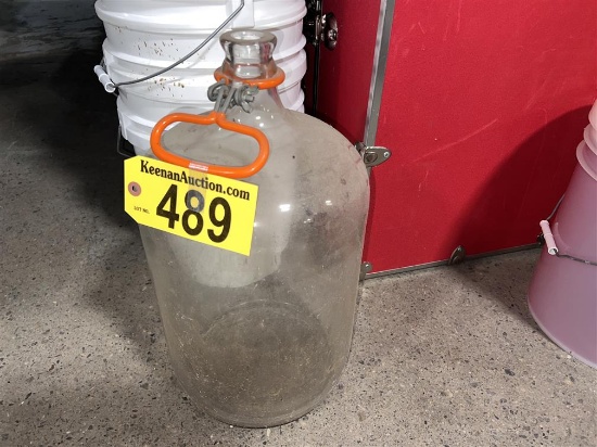 20"H GLASS JUG