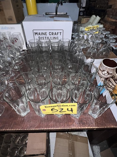 LOT OF 44-PINT GLASSES