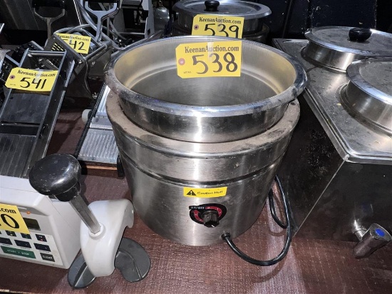 CLARK 11QT. FOOD WARMER, NO LID