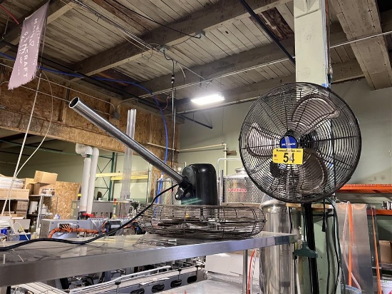 LOT: (2) BILLARD 18" FANS